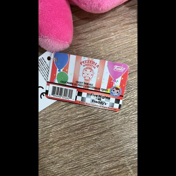 FUNKO Plush • Five Nights at Freddys • PIGPATCH • Pizza Simulator • FNAF NWT - Picture 8 of 8